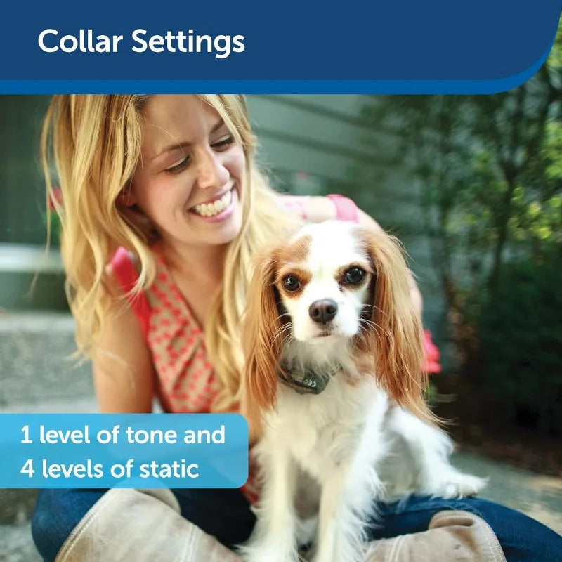 PetSafe Elite Small Dog In-Ground Pet Fence Receiver Collar - for Dogs Over 5 lb - Waterproof with Tone and Static Stimulation