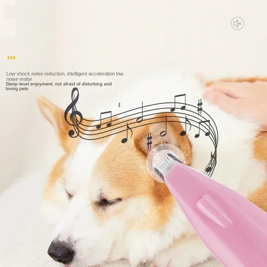 Dog Hair Trimmer- Electric Dog Cutter -Professional Pet Foot Hair Trimmer - Butt Ears-Pet Grooming