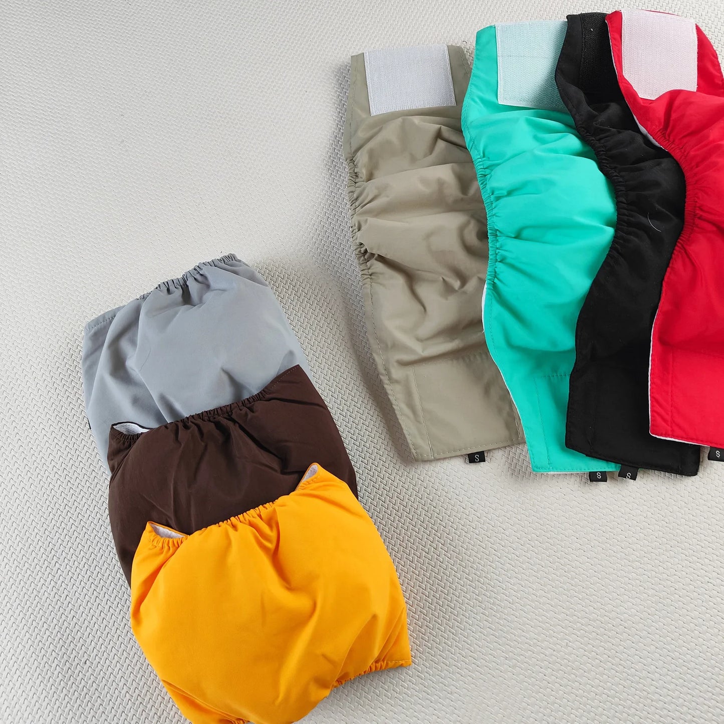 Reusable Male Dog Belly Bands- Washable- Adjustable Diapers- Anti-Mating-Estrus Safety Pants with Absorbent Layer-Sizes XS-XL-Pet Grooming