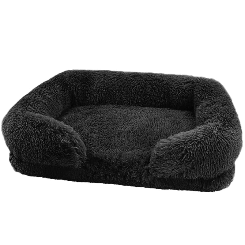 Thickened orthopedic dog bed for S M L XL dogs - egg sponge- easy to remove and wash plush cover- durable-Bed & Blankets