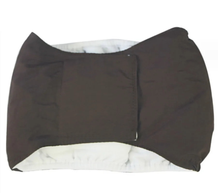 Reusable Male Dog Belly Bands- Washable- Adjustable Diapers- Anti-Mating-Estrus Safety Pants with Absorbent Layer-Sizes XS-XL-Pet Grooming