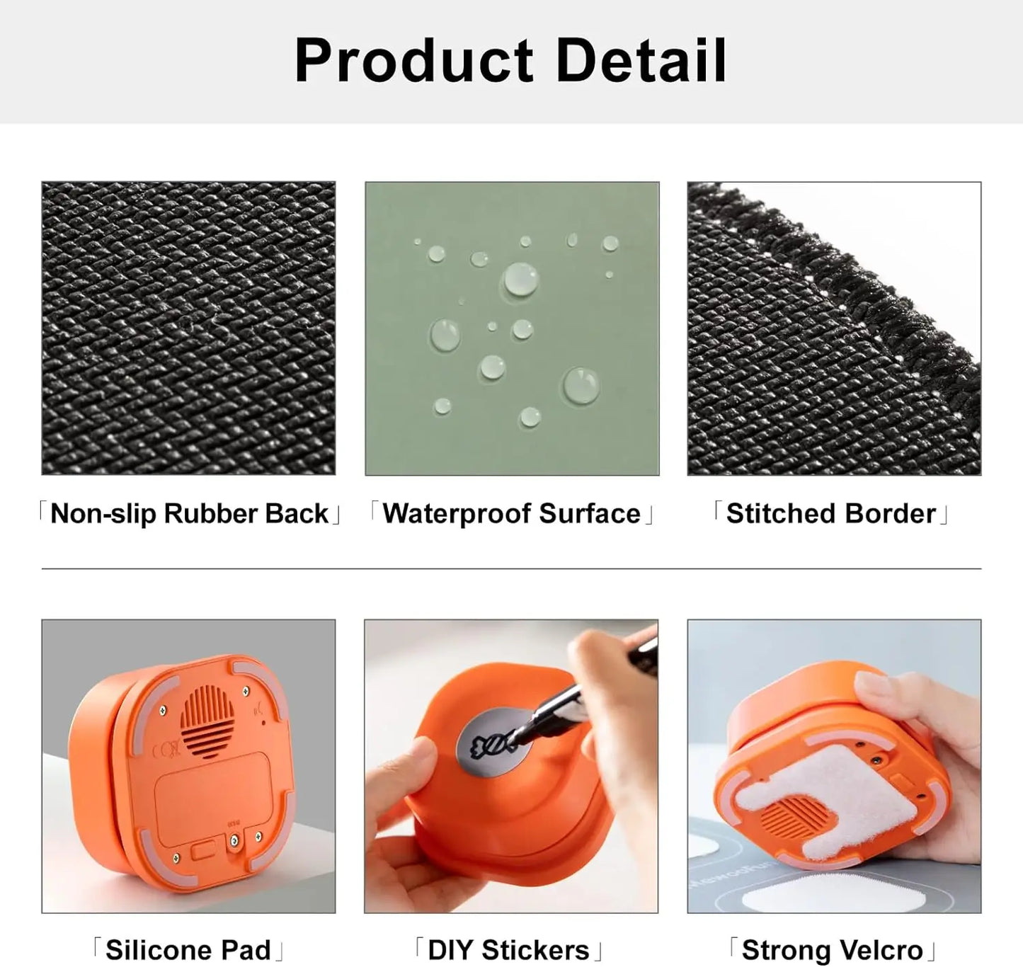 MEWOOFUN Interactive Dog Talking Buttons with Mat-Pet Communication Vocal Training- Easy To Use