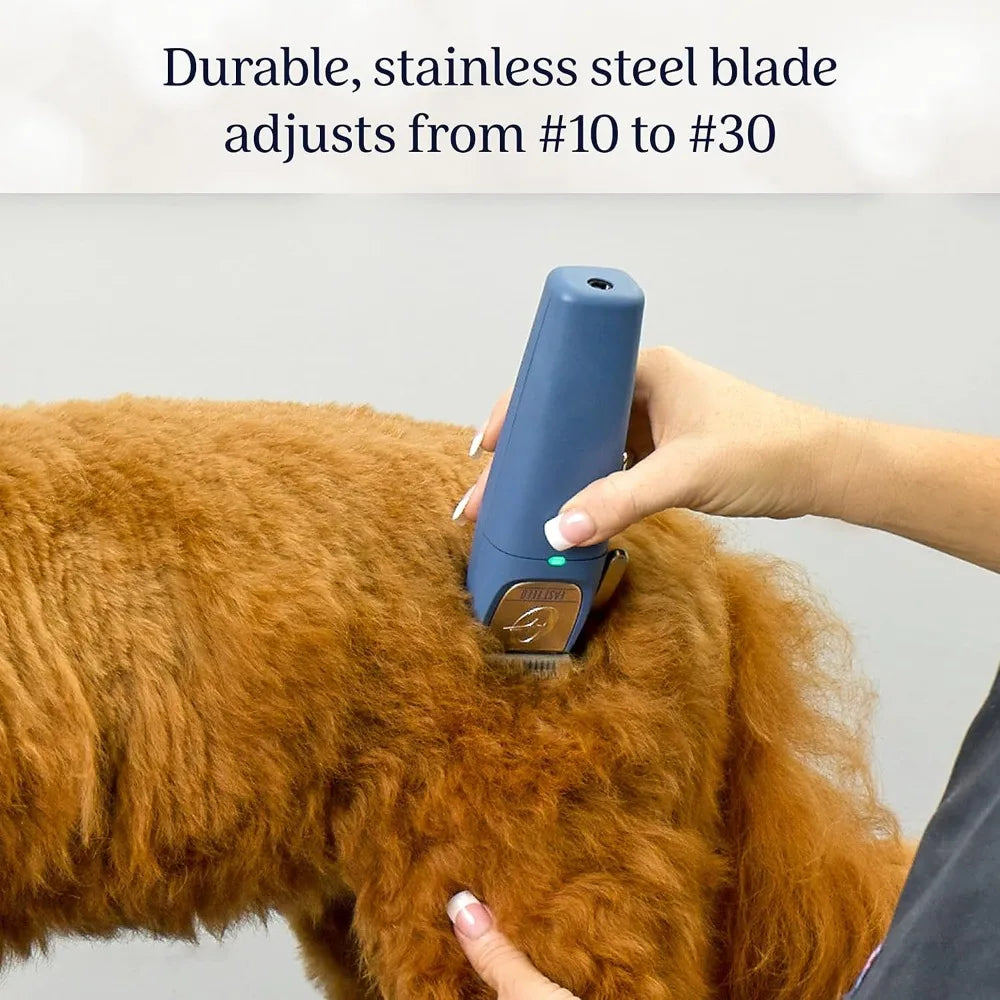 Professional Fast Feed® Cordless Pet Clippers, Blue for Dogs