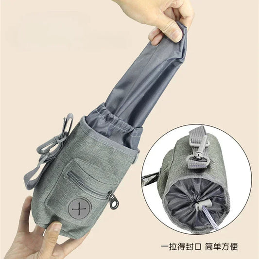 Portable Dog Treat Pouch Bag- Dog Training Treats Food Pouches- Fanny Pack Treat Holder