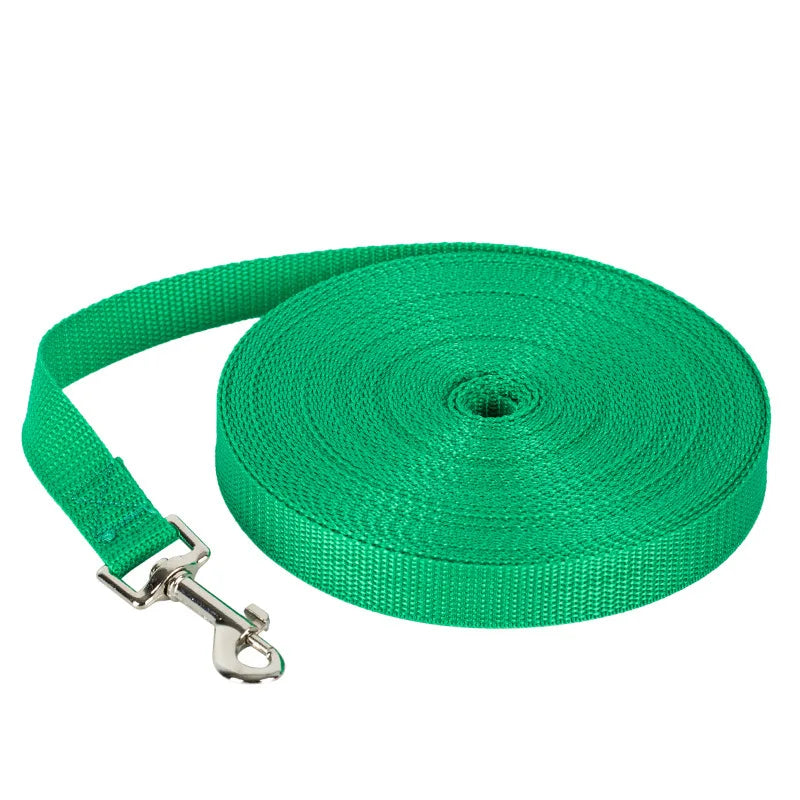 4ft-100ft Nylon Dog Leash Long Leash for Dogs-Extended Control Dog Leashes- Collars/Leashes
