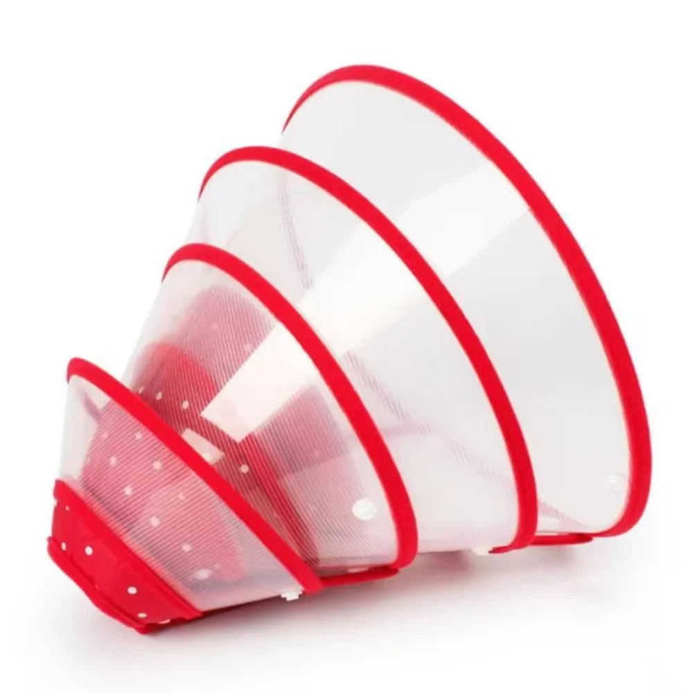 1Pc Cute Design Pet Cones-Adjustable- Comfortable- Recovery Martingale collar-Collars/Leashes