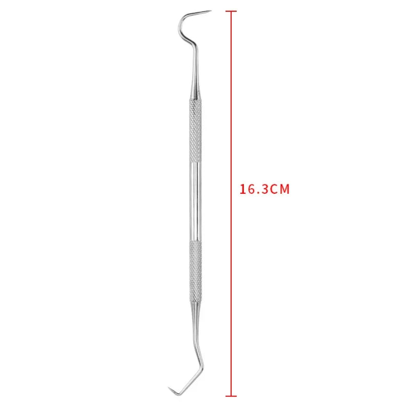 3Pcs Pet Dog Tooth Cleaner -Tooth Scaler- and Scraper -Stainless Double Headed Tarter Remover Scraper -Pet  Grooming