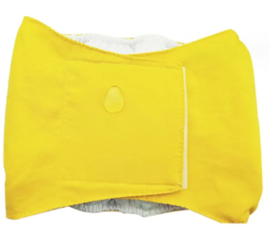Reusable Male Dog Belly Bands- Washable- Adjustable Diapers- Anti-Mating-Estrus Safety Pants with Absorbent Layer-Sizes XS-XL-Pet Grooming