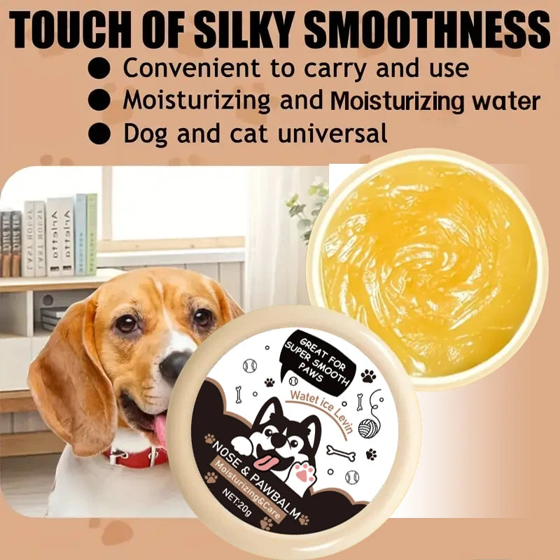 20g Dog/ Nose/Paw Balm- Dog Paw Cream- Dogs Paw Protector Cream- Moisturizer-Repairs Cracked Feet-Pet Grooming