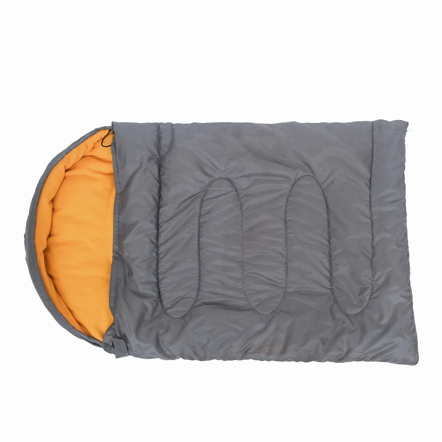 Fleece Pet Sleep Bag Bed Mat, Blanket Cushion Mattress, Drawstring, Outdoor Camping Dog Mats