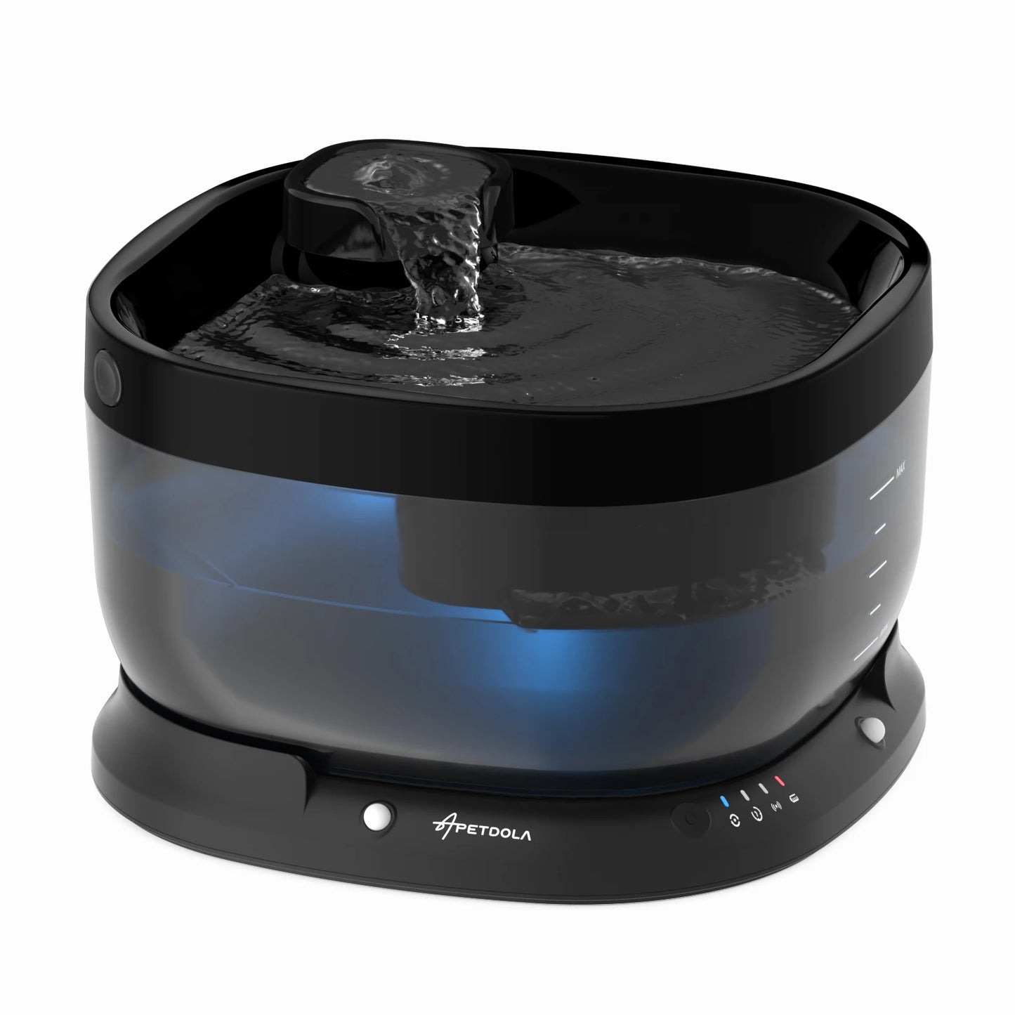 APETDOLA 7L Wireless Dog Water Fountain- Auto Sensor Drinking Fountain Despenser For Pet