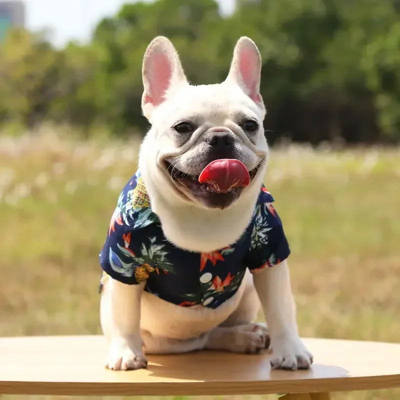 Hawaiian Style Pet Dog Clothe- Summer Sand Beach Dog Shirts- Sizes XS-2XL-Costumes/Apparel