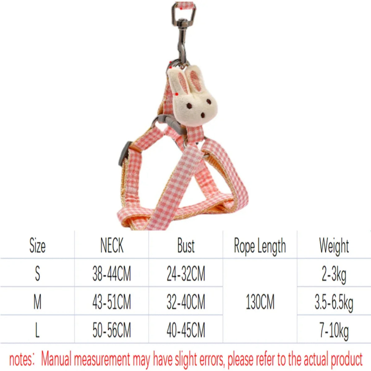 Small Dog Harness Leash- Quick Release- Nylon Straps- Anti Pulls-Sizes SML- Collars/Leashes
