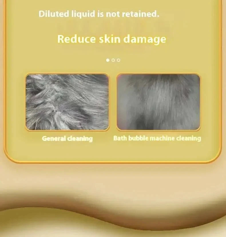 Electric Automatic Foam Machine-Rechargeable Shampoo Dispenser for Dog/Cat- Pet Grooming