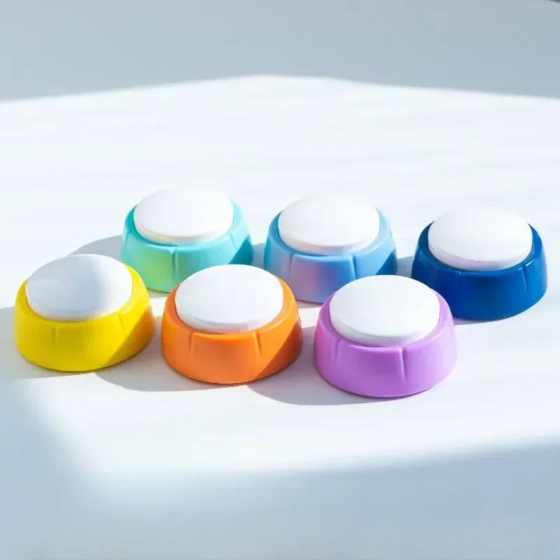 Dog Talk-Communication Buttons- Voice Recorder Training- Ringing Voices- Clickers-Training