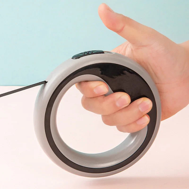 250cm/98.43inch Automatic Retractable Dog Leash- Outdoor Training Pet Leash for Small/Medium Dogs- Collars/Leashes