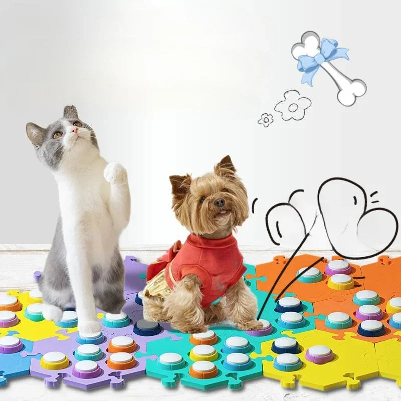 Dog Talk-Communication Buttons- Voice Recorder Training- Ringing Voices- Clickers-Training