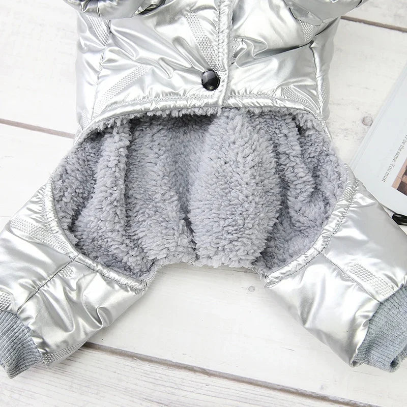 Waterproof Dog Winter Overall Clothes Jacket- Windproof Outdoor- Lightweight Coat Jacket for Small Medium Large