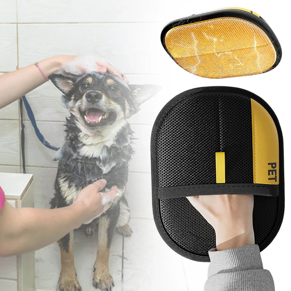 Double Sided Grooming Gloves For Pets- Multipurpose Fur Catchers For Dogs-Pet grooming