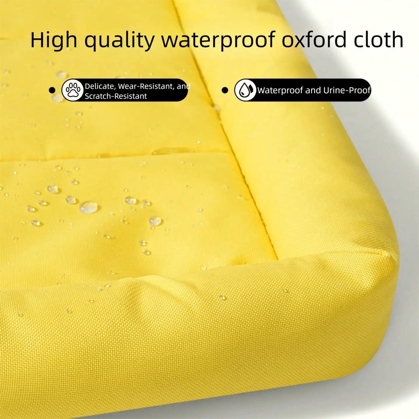 1pc Pet Pad, Dog/Cat Mat-Waterproof Dog/Cat Bed For Small/Medium/Large Pets- Cooling Pad For Summer- Scratch/Bite Resistant- Easy To Clean-Suitable For All Seasons-Beds & Blankets