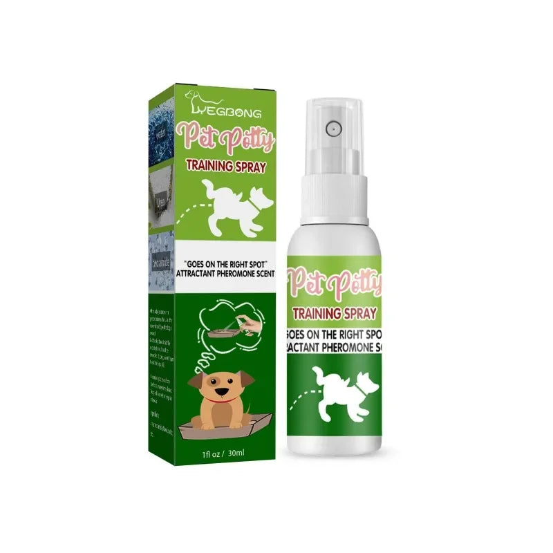 Toilet Training Spray-30ml- Induces Dog to go where you want- Urine Feces Positioning Trainer-Pet Grooming