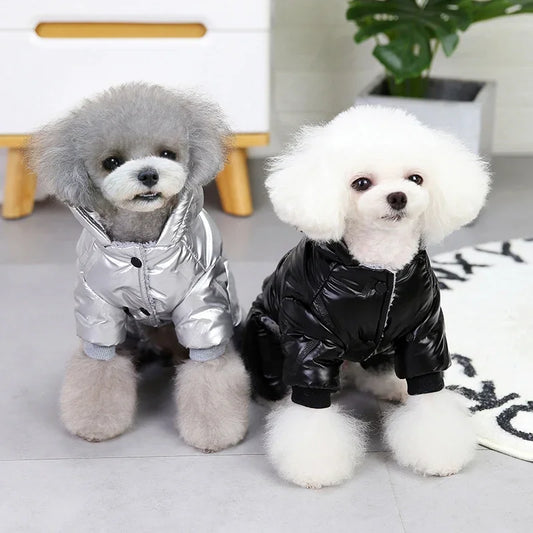 Waterproof Dog Winter Overall Clothes Jacket- Windproof Outdoor- Lightweight Coat Jacket for Small Medium Large