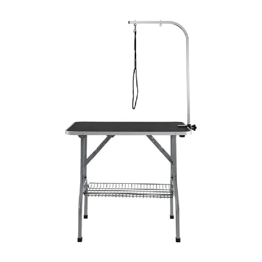 VEVOR Pet Grooming Table- Arm with Clamp- 36''x24'' Dog Grooming Station- Foldable-for Medium and Small Dogs-Pet Grooming