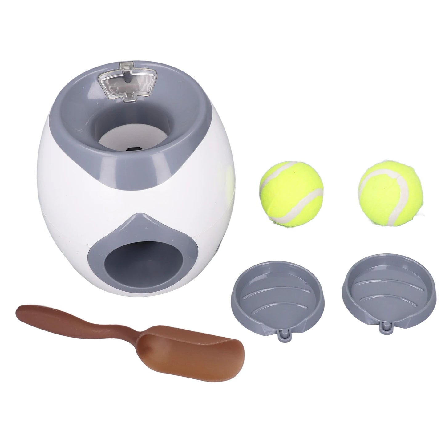 Dog Tennis Ball Machine- Dog Training- Tennis Ball Feeding Machine with 2 Tennis for Dog Training-Dog Toys