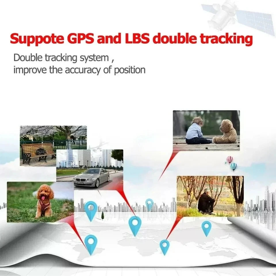 GF07 Magnetic Mini GPS Tracker -Real-Time Locator -Car- Pets-Kids- Compact- Portable GPS Locator- Position APP-Pet Accessories