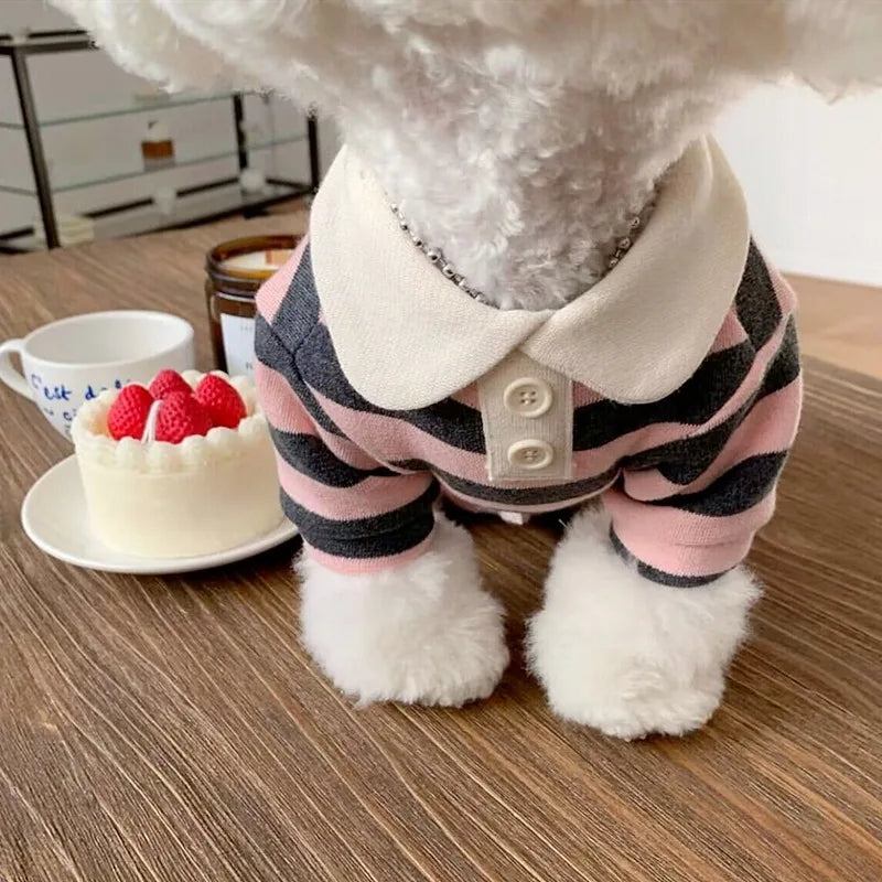 New Summer Dog Polo Shirt- Cool Clothes- Soft- Breathable- Sizes XS to 2XL-Costumes/Apparel