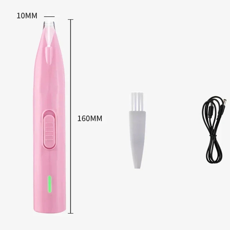 Dog Hair Trimmer- Electric Dog Cutter -Professional Pet Foot Hair Trimmer - Butt Ears-Pet Grooming