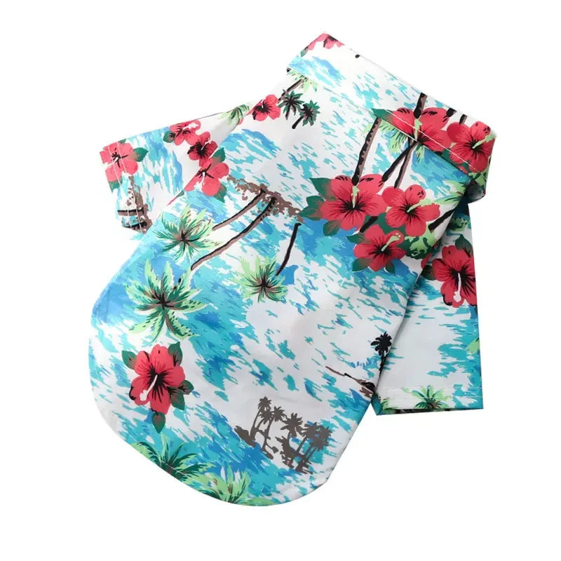 Hawaiian Style Pet Dog Clothe- Summer Sand Beach Dog Shirts- Sizes XS-2XL-Costumes/Apparel