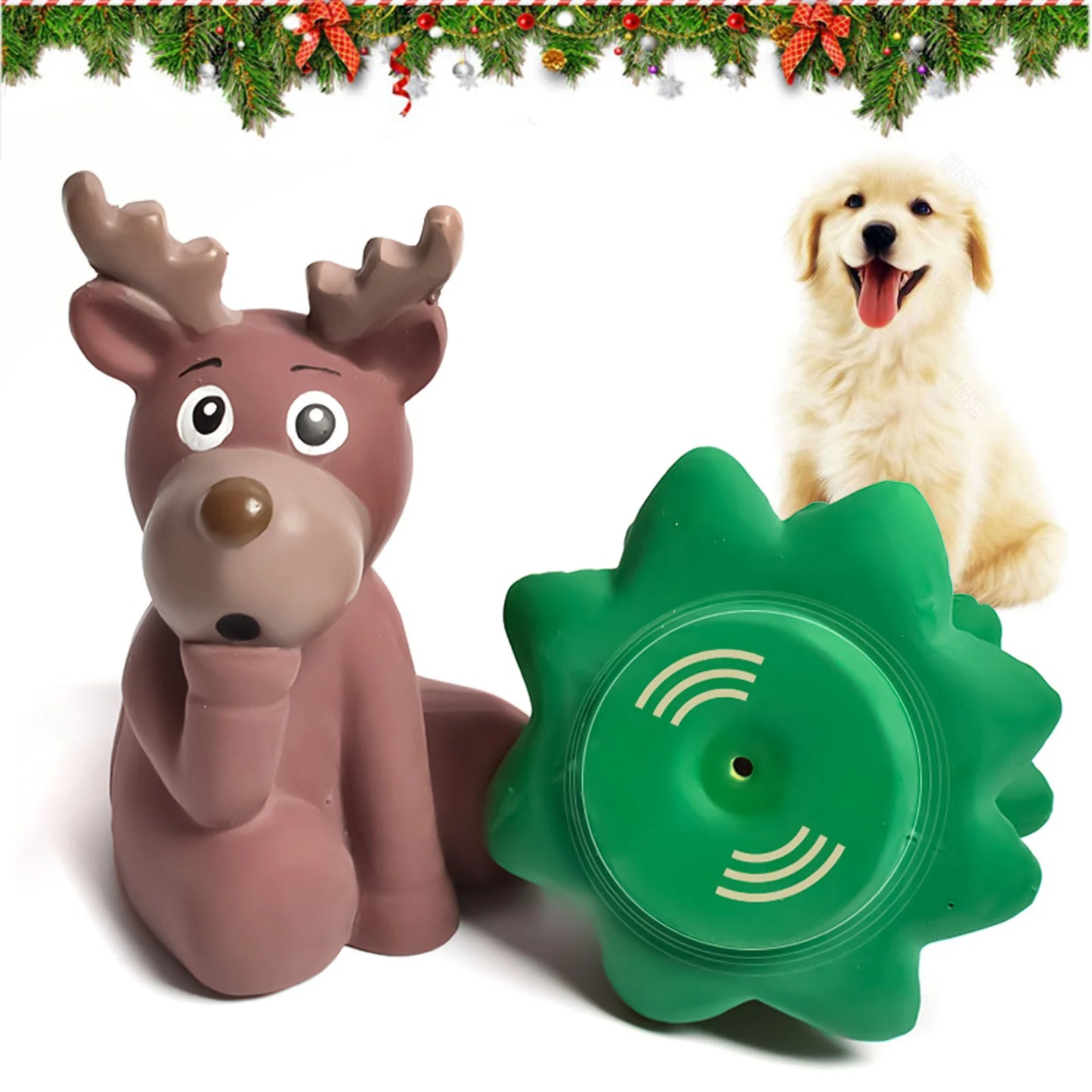 Pet Interactive Chewing Toys- Safe Material -Bite-Resistant- Puppy Entertainment Toy- Teeth Grinding Cleaning