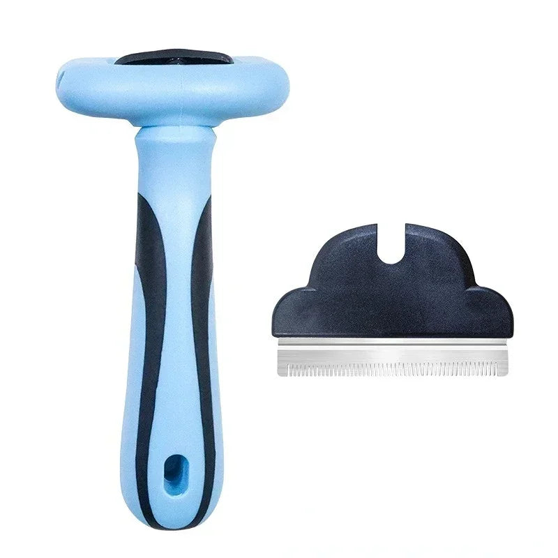 Pet Comb- Hair Remover Grooming Tools- Detachable Clipper-Pet Grooming