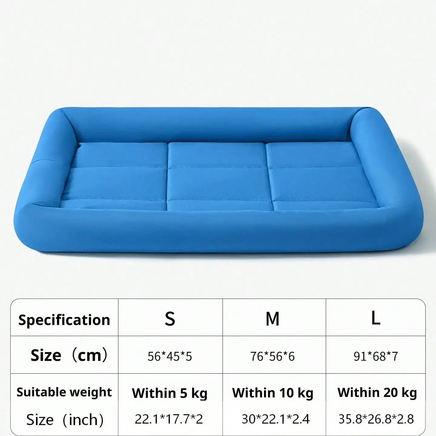 1pc Pet Pad, Dog/Cat Mat-Waterproof Dog/Cat Bed For Small/Medium/Large Pets- Cooling Pad For Summer- Scratch/Bite Resistant- Easy To Clean-Suitable For All Seasons-Beds & Blankets