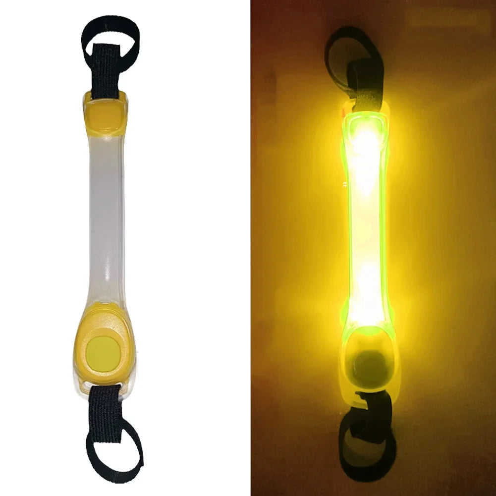 Waterproof Dog Anti-Lost Safety Glowing Collar-Multi-Color Pendants-Outdoor- LED Light Strip- Night Visibility-Collar/Leashes