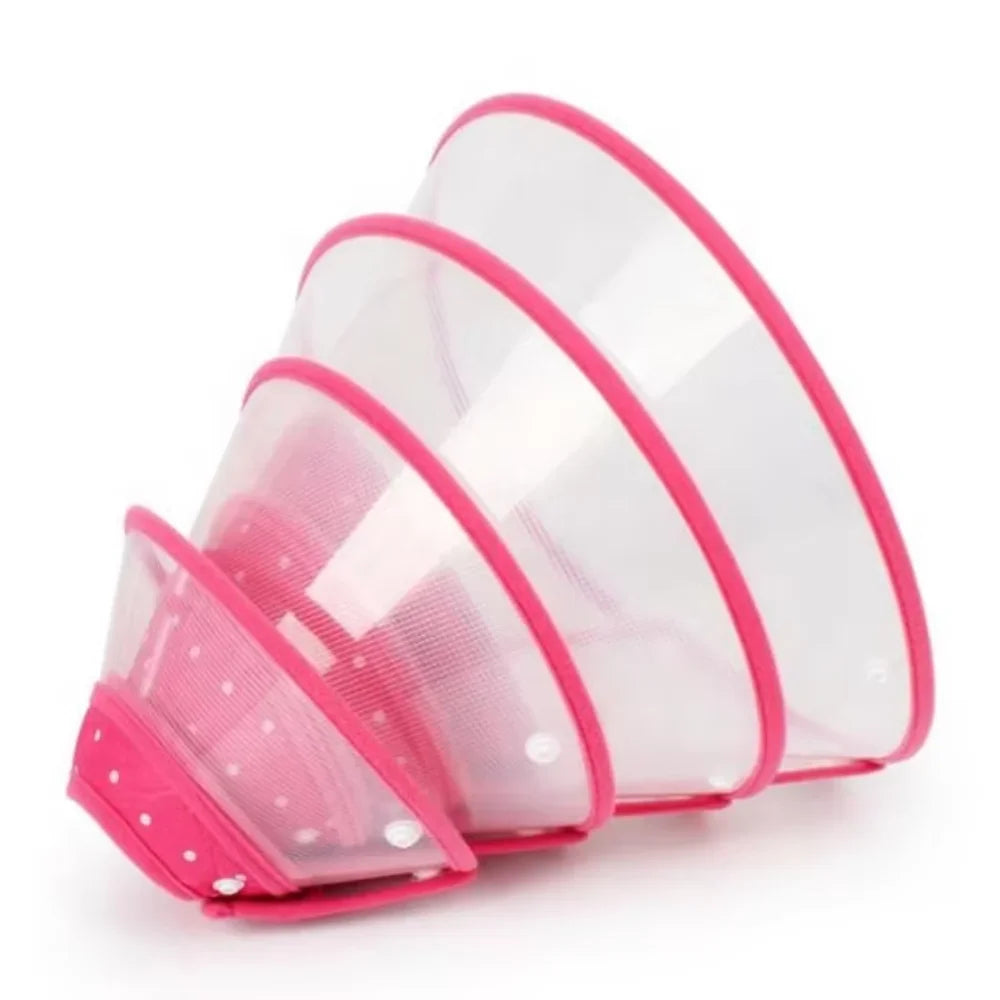 1Pc Cute Design Pet Cones-Adjustable- Comfortable- Recovery Martingale collar-Collars/Leashes