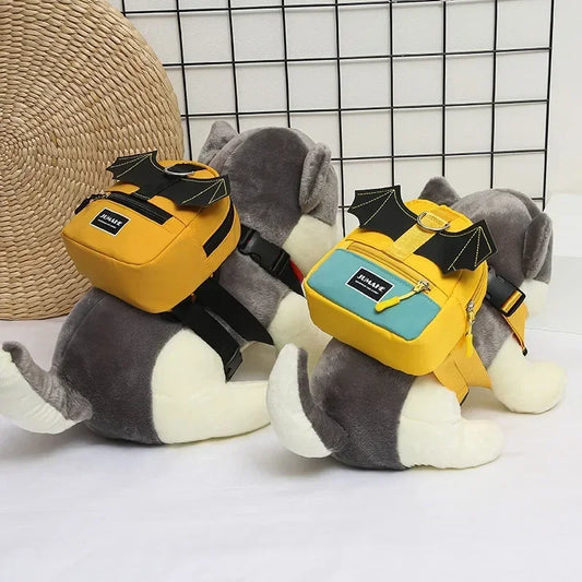 Cute Pet Backpack for Small Medium Dogs- Convenient Portable- Large-capacity- Dog Snack Bag -for Small Medium Dogs
