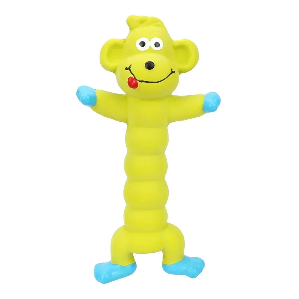 Cute Animal Shape Rubber Squeaky Sound Toy - Creative Puppy Pet Play Chew Toys