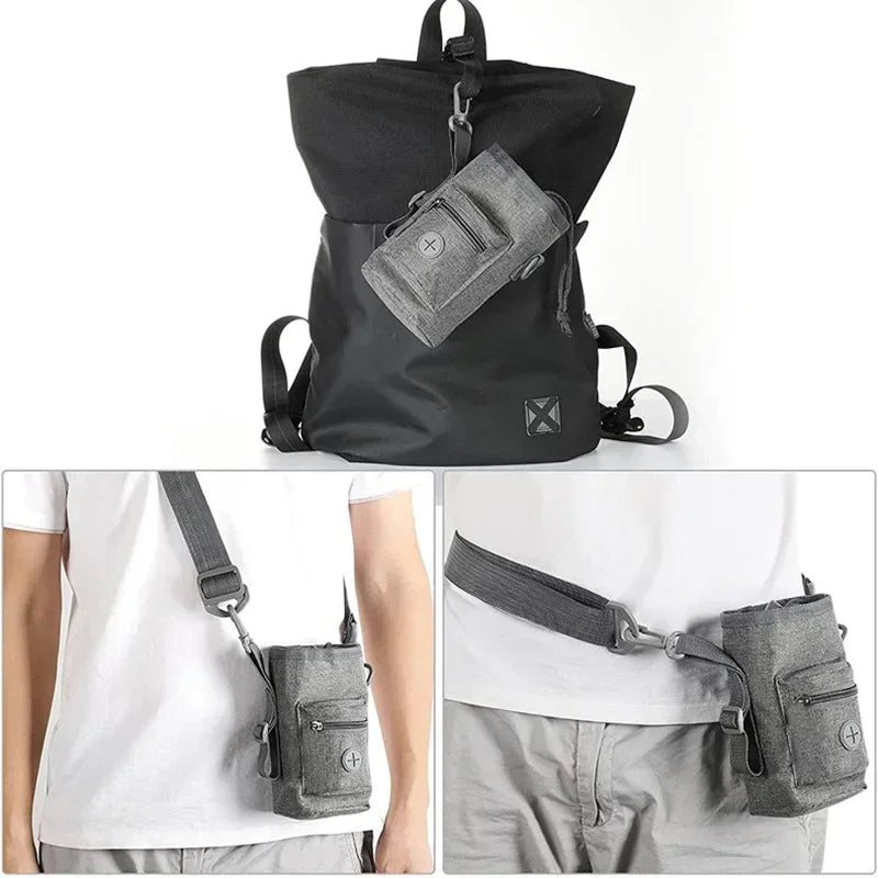 Portable Dog Treat Pouch Bag- Dog Training Treats Food Pouches- Fanny Pack Treat Holder